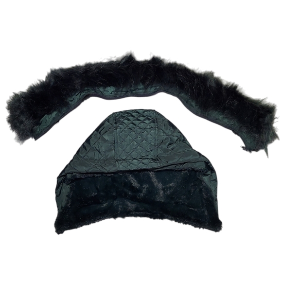 Palomares Sports Quilted Jacket Womens Green Stretch Side Winter Coat Warm New - Picture 4 of 16